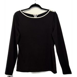 *NWT* H&M Pima Cotton Boatneck Top